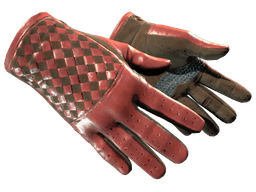 Driver Gloves Crimson Weave